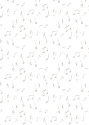 Music Notes Vellum