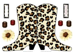 Leopard Skin Boots