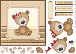 Teddy Bear Card Front