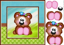 Teddy Bear Quick Card