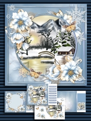 Frosted Floral Mini Kit 4