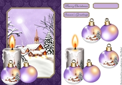 Christmas Scene Card Front 4