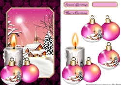 Christmas Scene Card Front 7