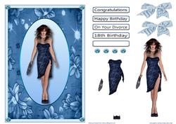 Little Dress Card Front