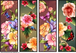 Floral Bookmarks 2
