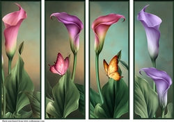 Floral Bookmarks 3