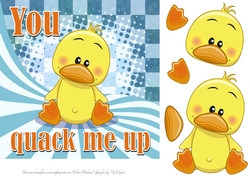 Little Duck Card Front