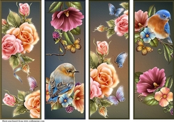 Floral Bookmarks 4