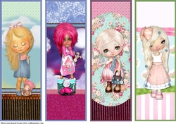 Girls Bookmarks