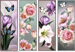 Floral Bookmarks 6