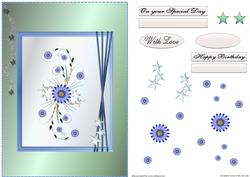 Stars, Flowers and Butterflies.