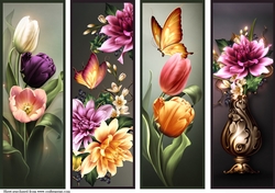 Floral Bookmarks 8