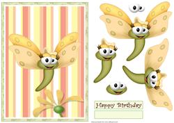 Yellow Bug Step by Step