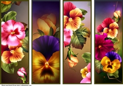 Floral Bookmarks 9
