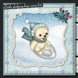 Little sledging bear mini kit
