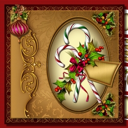 Christmas Candy Cane mini kit