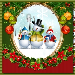 The Snowmen mini kit