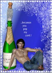 Pop My Cork A4