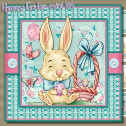 Easter bunny mini kit