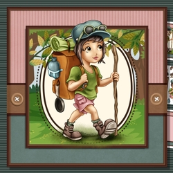 A woodland walk mini kit
