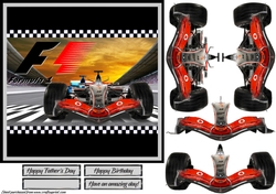 Formula 1 card front