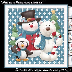 Winter Friends mini kit