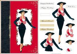 Vintage Lady Step by Step