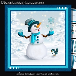 Bluebird and the Snowman