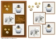 Christmas Animal 3 squared card front
