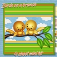 birds on a branch mini kit 1