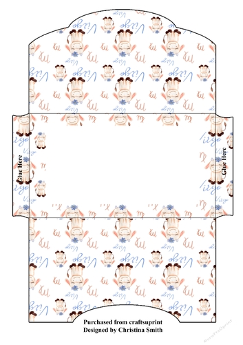 Zodiac Virgo Money Envelope 