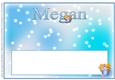 Megan Large DL with snowmen and ginger bread insert