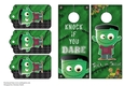 Halloween Monster door hangers and tags