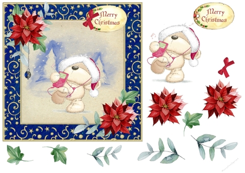 The Christmas Music Bear.