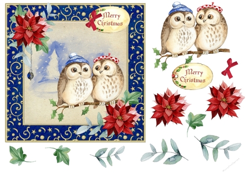 Christmas Owls