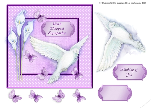 Dove and Butterflys