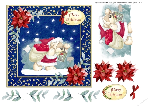 Father Christmas lost in the Dark