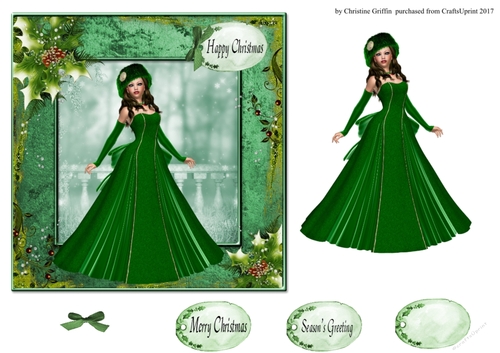 Christmas Lady 1
