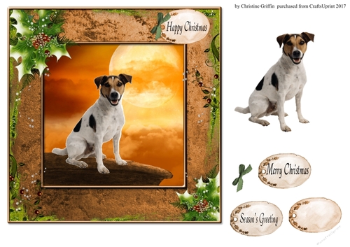 Christmas Jack Russell