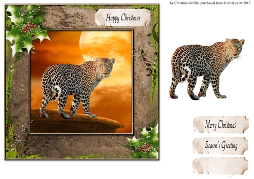 Christmas Leopard