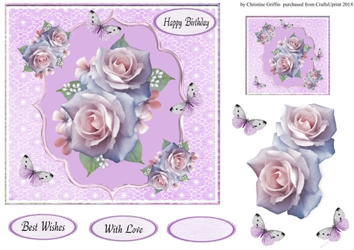 Pretty Mauve Rose