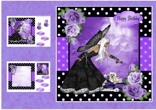 Fairy and her Dog