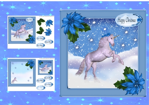 Magical Christmas Unicorn 1