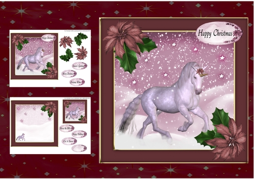 Magical Christmas Unicorn 4