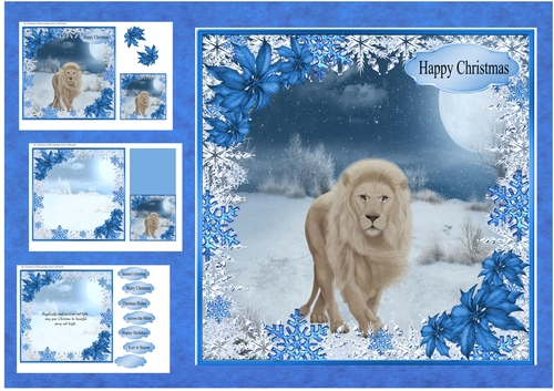 Blue & White Christmas 2