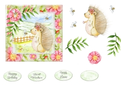 Hedgehog and Bees