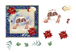 Mice with Christmas Pudding