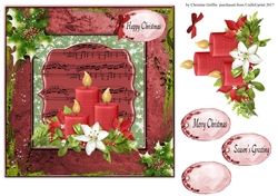 Christmas Candle 1