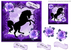 Unicorn Silhouette 1