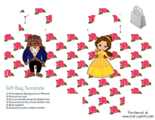 Beauty & the Beast Gift Bags